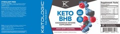 KetoLogic Keto BHB (Mixed Berry Flavor) 30 Servings