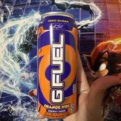 G Fuel Orange Vibe KSI NEW Unopened Can