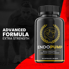 Endopump Capsules, Endo Pump Male Advanced Male Supplement (60 Capsules)