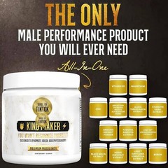 King-1pcs Maker 13-in-1 Men’s Supplement for Fitness,Health & Vitality (120 Cap)