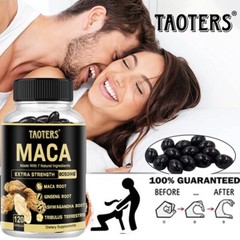 Maca Capsules: Natural Formula for Men’s Health and Energy with 7 Ingredients