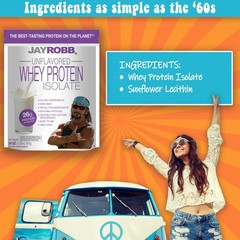 Jay Robb – Grass-Fed Whey Protein Isolate Powder, Outrageously Delicious,