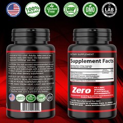 TRIBULUS TERRESTRIS 96% SAPONINS WORK OUT SUPPLEMENT ORGANIC NON GMO 180 CAPSULE