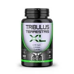 TRIBULUS TERRESTRIS 180 Caps 96% SAPONINS 7500mg Organic Fitness Supplement