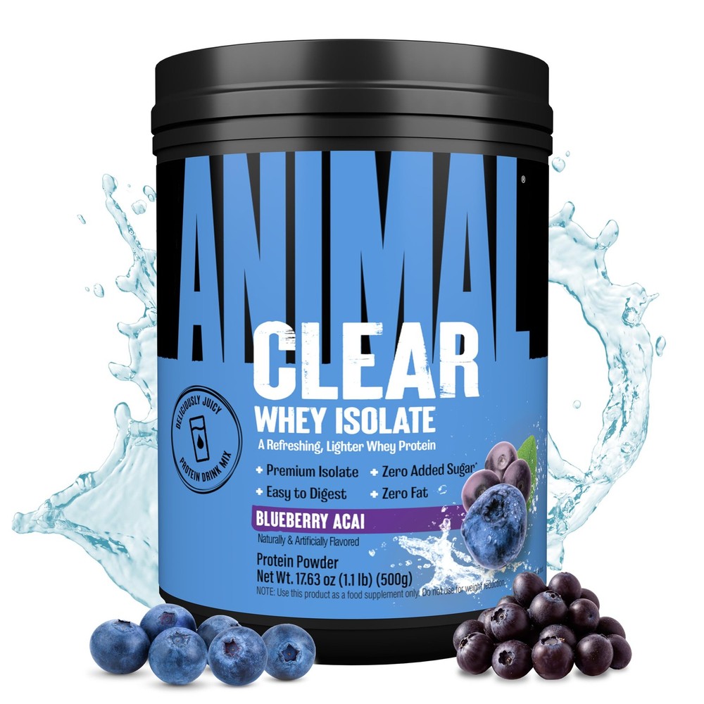 Clear Whey Isolate Protein Powder – Easy to 1.1 Pound (Pack of 1), No Color
