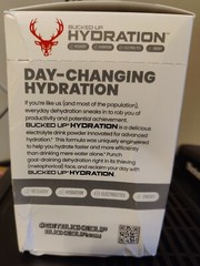 Bucked Up Hydration (New and Improved!) – Variety pack of 18. Exp 01/2027