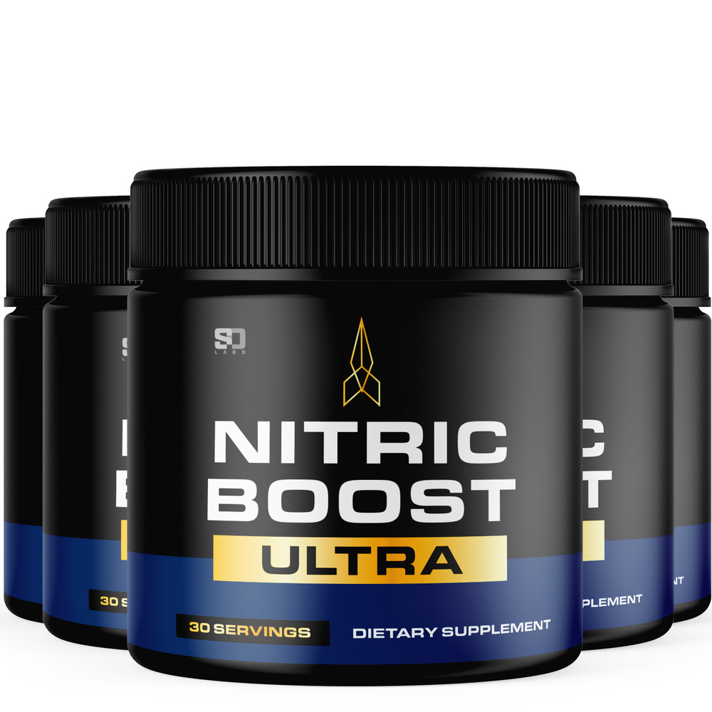 Nitric Boost Ultra Powder – Boost Energy and Support Active Lifestyles (5 Pack)