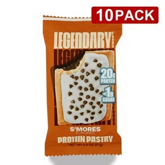 S’Mores Protein Pastry By Legendary Foods 2 Oz Snack 19G 10 Pack
