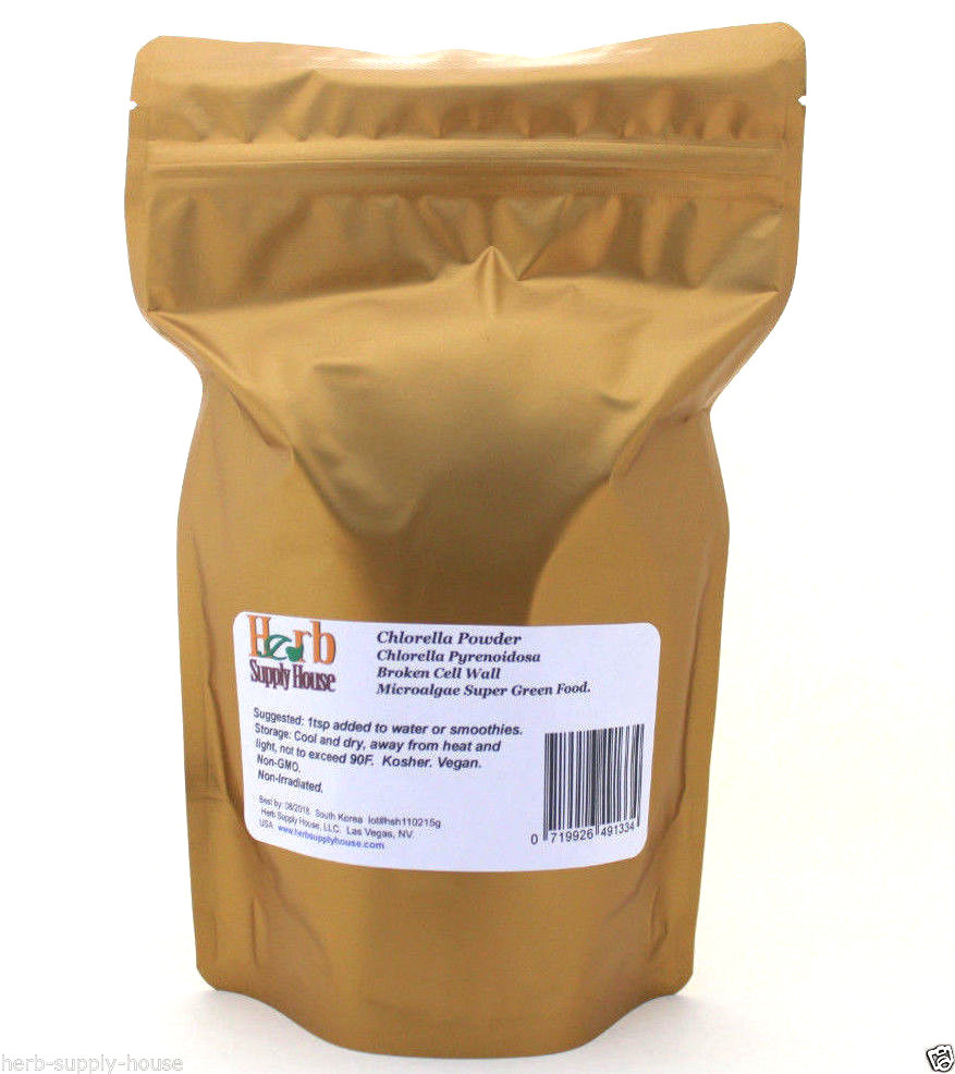 Chlorella Powder 4oz, 1/4lb, Amino Acids, Super Green Food