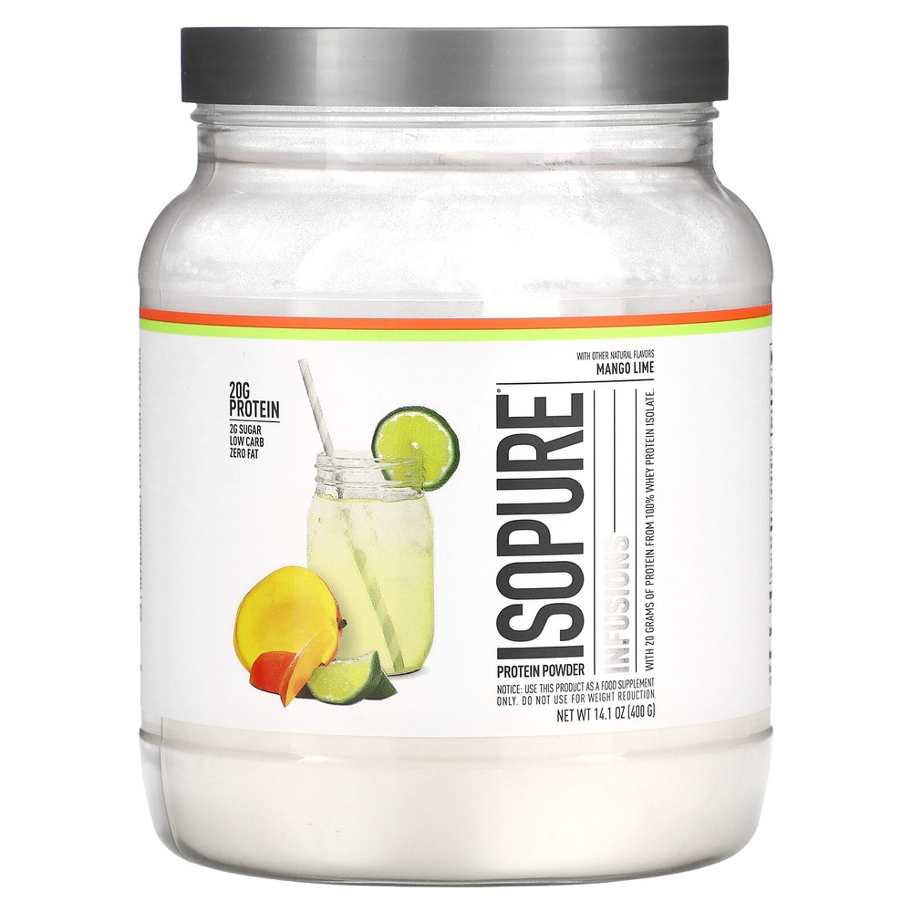 Infusions Protein Powder, Mango Lime, 14.1 oz (400 g)
