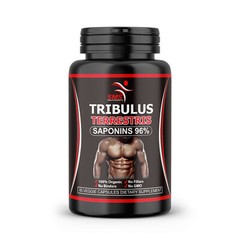 TRIBULUS TERRESTRIS 96% SAPONINS WORK OUT SUPPLEMENT ORGANIC NON GMO 180 CAPSULE