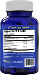 Creatine Monohydrate – 2500Mg Creatine Capsules – 450Mg Fenugreek Extract & 250M