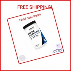 Nutricost Creatine Monohydrate Micronized Powder 500G, 5000mg Per Serv (5g) – 10