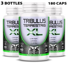 TRIBULUS TERRESTRIS 96% SAPONINS EXTRACT GYM WORK OUT DIETARY SUPPLEMENT 3 X