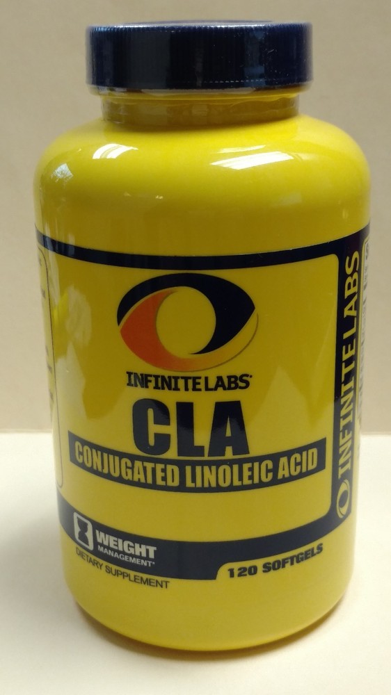 Infinite Labs – CLA – Conjugated Linoleic Acid – 120 Softgels – Expire 4/2024