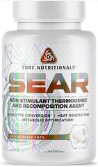 Core Nutritionals SEAR Non-Stimulant Thermogenic and Recomposition Agent 84 Caps