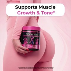 Bold Buns Creatine for Women – Supplement with 10.32 Ounce (Pack of 1), White
