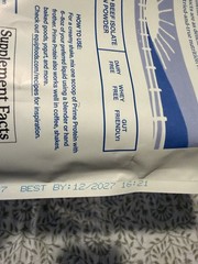 Equip Prime Protein Powder, Grass Fed Beef Isolate, Keto, Strawberry Flavor