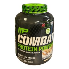 MusclePharm Combat Protein Powder, Cookies ‘N’ Cream, 4.2 Pounds, 52 Servings