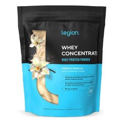 LEGION Whey Protein Powder Naturally Flavored Whey Protein Concentrate with …