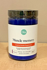Ora Organic Creatine Monohydrate Powder Muscle Memory Acai Berry + Taurine Etc