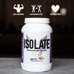 FINAFLEX ISOLATE, Peanut Butter 2 lb 25 Grams of Iso Protein Per Serving M…