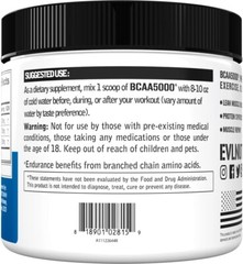 Evlution EVL BCAAs Amino Acids – Stim Free Pre-Workout – 30 Servings Unflavored
