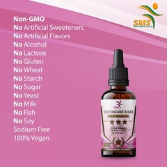 Unicorn Rider Energy Support Booster Drops Tincture For Women 3 Bottles 6 oz
