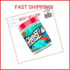 GHOST Intra Workout Powder, Blue Raspberry – BCAAs, & EAAs, Nootropics & Hydrati