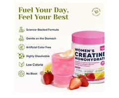 Venture Pal Women’s Creatine Blend Powder – Creatine Monohydrate with Collagen,