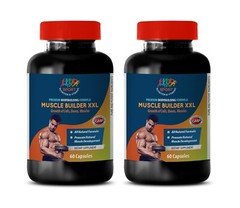 Bodybuilding Boost – Muscle Builder XXL – L Arginine – Glutamine – 2 Bottles