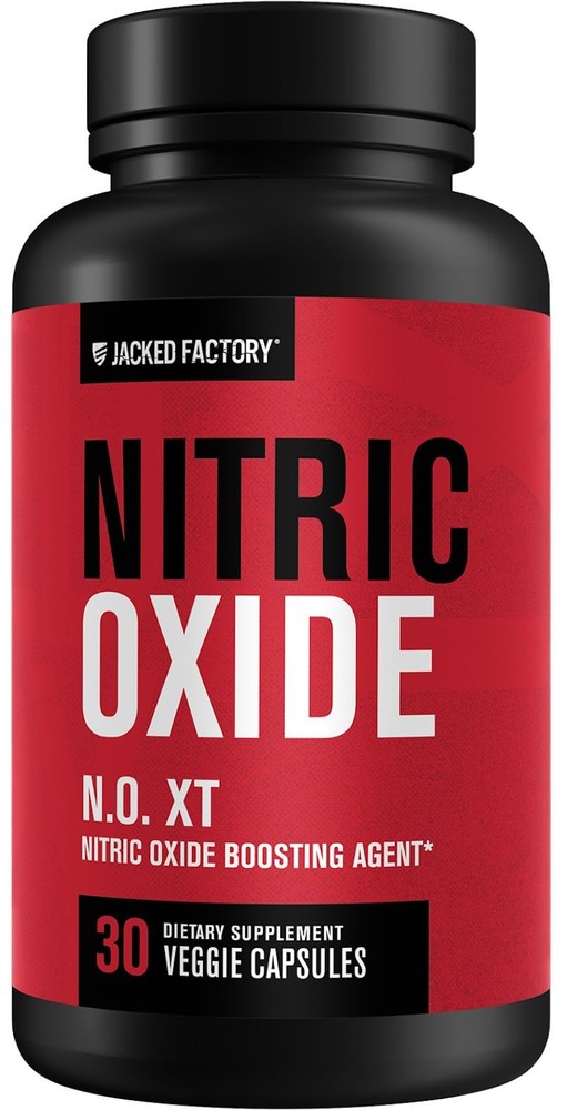 Jacked Factory N.O. XT Nitric Oxide Supplements for Men 30 Count (Pack of 1)