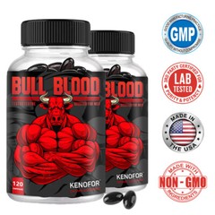 Bull Booster – The Perfect Workout Supplement for Men – 120 Capsules
