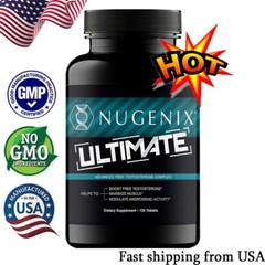 Nugenix Ultmate Free Testosteron Booster Supplement for Men – 120 Capsules