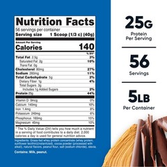 Nutricost Grass-Fed Whey Protein Concentrate (Chocolate Peanut Butter) 5 LBS