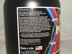 Natures Research Whey Protein 5lbs jug Vanilla 75 servings 24 grams per serving