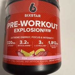 Pre-Workout Explosion 2.0, Pink Lemonade , 9.63 oz (273 g)