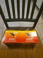 New Lot (2) x 5-Hour Energy Sport Pre-Workout Vital Orange 6-Pack Exp 10/30/2026