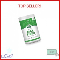 Manitoba Harvest Hemp Yeah Organic Max Fiber Protein Powder, Unsweetened, 16oz,