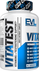 Evlution Nutrition VitaTest – Vitamin+Natural Testosterone Booster – 45 Servings