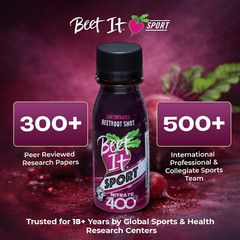 Sport Pro-Elite Shot, 15 Shots, 400Mg Dietary Beet Nitrates, Non-Gmo