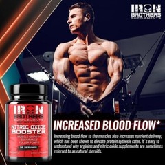 Nitric Oxide Booster Supplement for Blood Circulation and Flow,Endurance