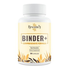 Detox Binder Supplement – Activated Charcoal, Zeolite, Bentonite Clay, Milk This