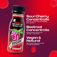 Regen Cherry+ Energy Shots 70Ml – Beet Juice & Tart Cherry Juice