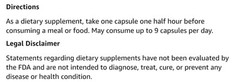 Gnc SuperFoods SPIRULINA 120 Capsules (120 Servings) Whole Plant BEST BY 05/26