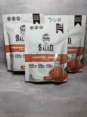 Salud Hydration Immunity Electrolyte Drink Mix Paloma 3 Packs/45 Sticks Total