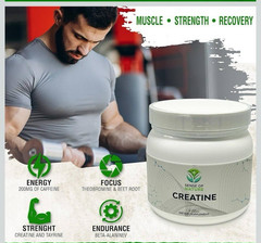 Sense Of Nature Micronized Creatine Monohydrate 90 Servings EXP 05/2026