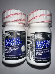 Rapid Action Extreme 2 Way Energy FOCUS MOOD Boost 2 SEALED 30ct Bottles 60 Tabs
