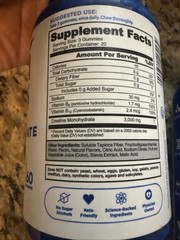 2x Goli Creatine Monohydrate Gummies Zero Sugar 60 Count 10/2027