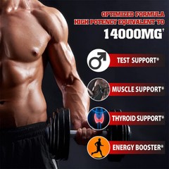 Panax Ginseng 120 Capsules Testostero Boost Muscle Health Improve Energy Stamina